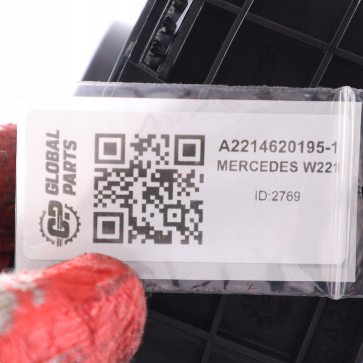 MERCEDES-BENZ AVEC W221 2012 ÉLÉMENTS REVÊTEMENT COLONNES DIRECTION