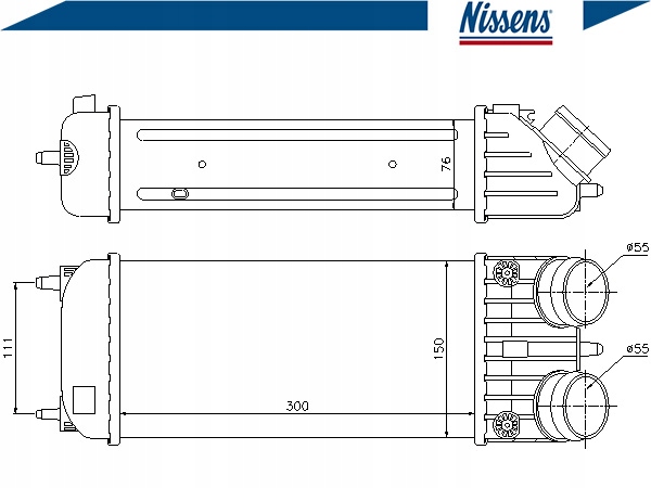 NISSENS RADIATEUR INTERCOOLER photo 6 - milautoparts-fr.ukrlive.com