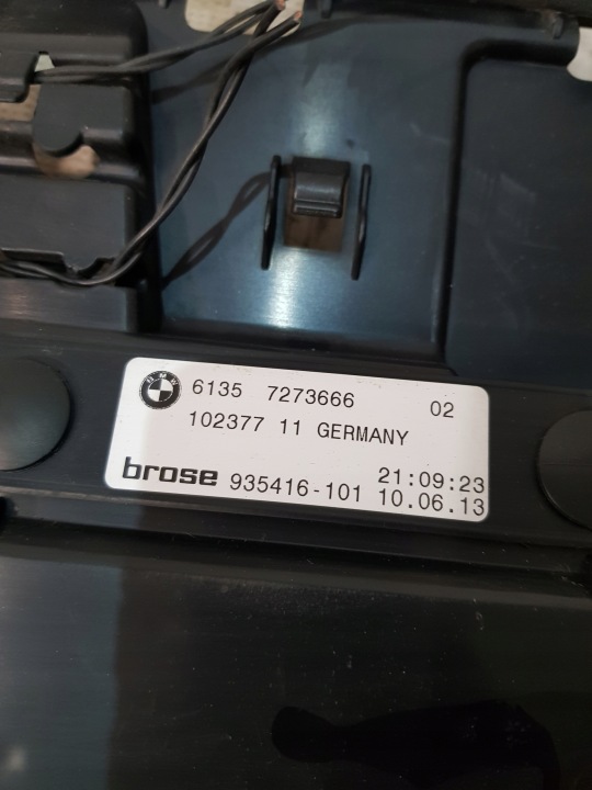 GLISSIÈRE PARE-CHOCS ARRIÈRE SMART OPENER 7273666 BMW SÉRIE 5 F11 LIFT EUROPE 2.0 D