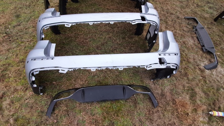 PARE-CHOCS ARRIÈRE MERCEDES E W213 AMG UNIVERSEL ORIGINE ENTIER