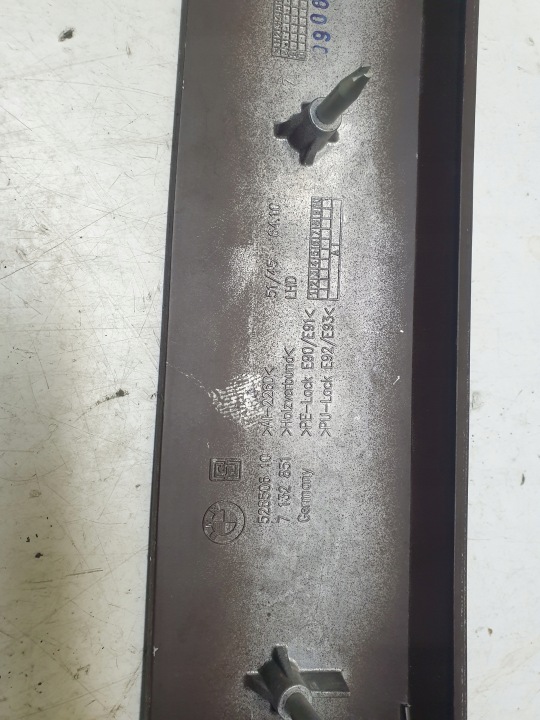 MOULURE DÉCOR CONSOLES TABLEAU DE BORD TABLEAU DE BORD BMW E90 6985540
