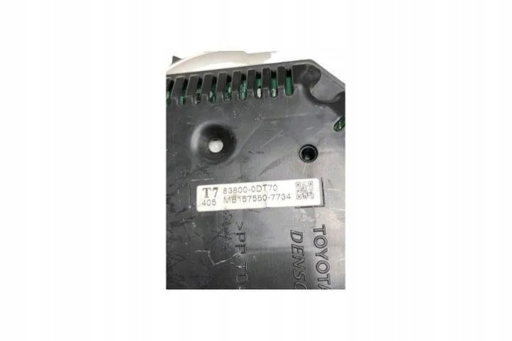 COMPTEUR TOYOTA YARIS (_P1_) MB1575507734 1.5L GASOLINE 78KW 2015