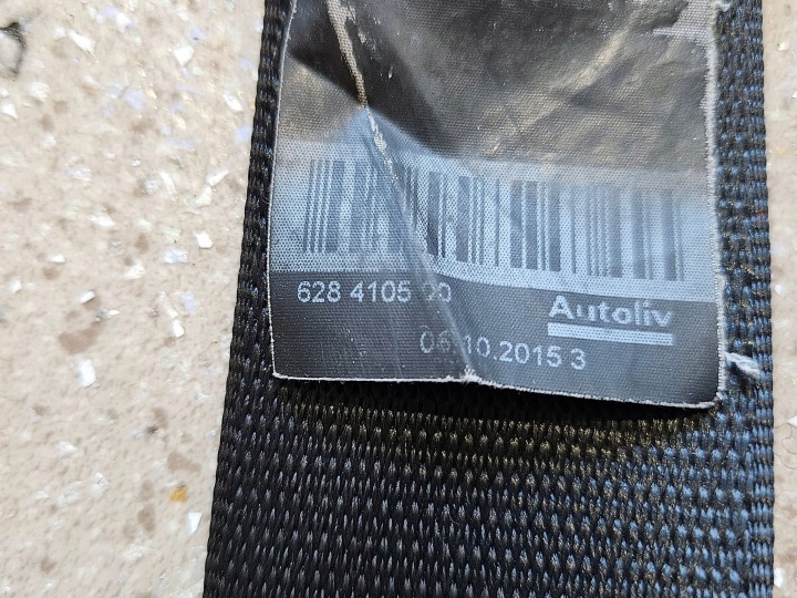 AVANT CEINTURE DE SÉCURITÉ AVANT CÔTÉ DROITE MASERATI GHIBLI 628444300