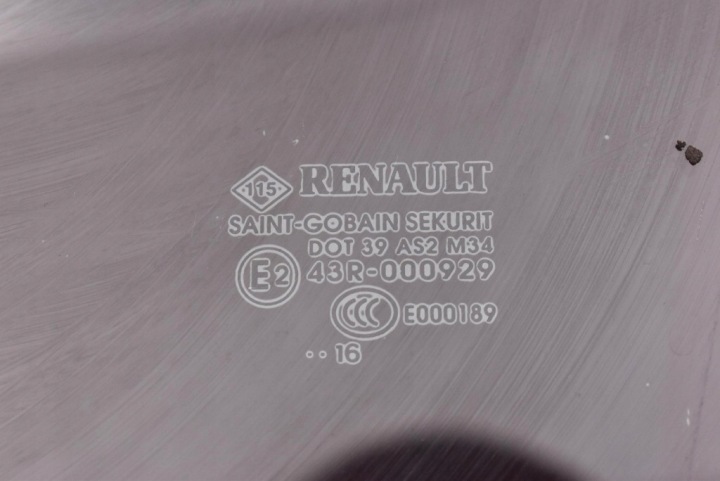 GLACE LATÉRALE GAUCHE ARRIÈRE ARRIÈRE RENAULT TALISMAN 1 I UNIVERSEL 12-20