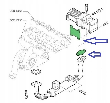 PLUGS EGR 1.9 2.4JTD ALFA ROMEO 147 156 159 166 