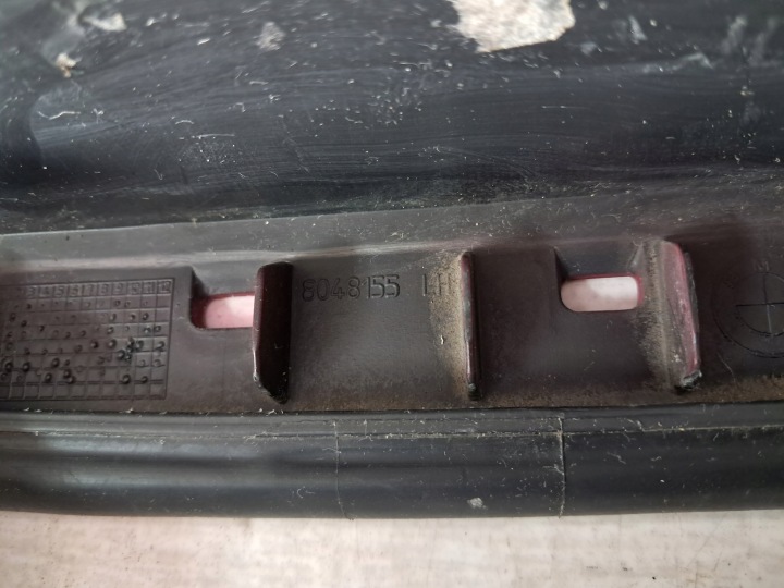 BMW X4 F26 MOULURE REVÊTEMENT PORTES GAUCHE ARRIÈRE ARRIÈRE 8048155