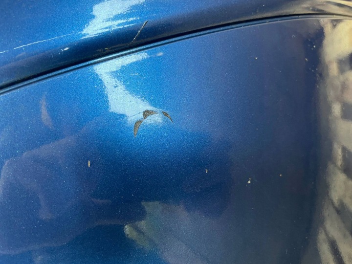 AUDI A3 II 2 8P3 03-08 PARE-CHOCS ARRIÈRE ARRIÈRE