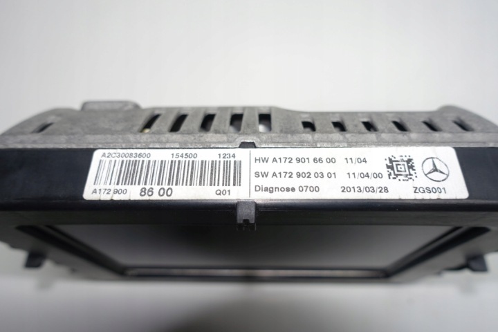 MERCEDES W204 LIFT MONITEUR MONITEUR 1729008600 W207 ÉCRAN 1729016600