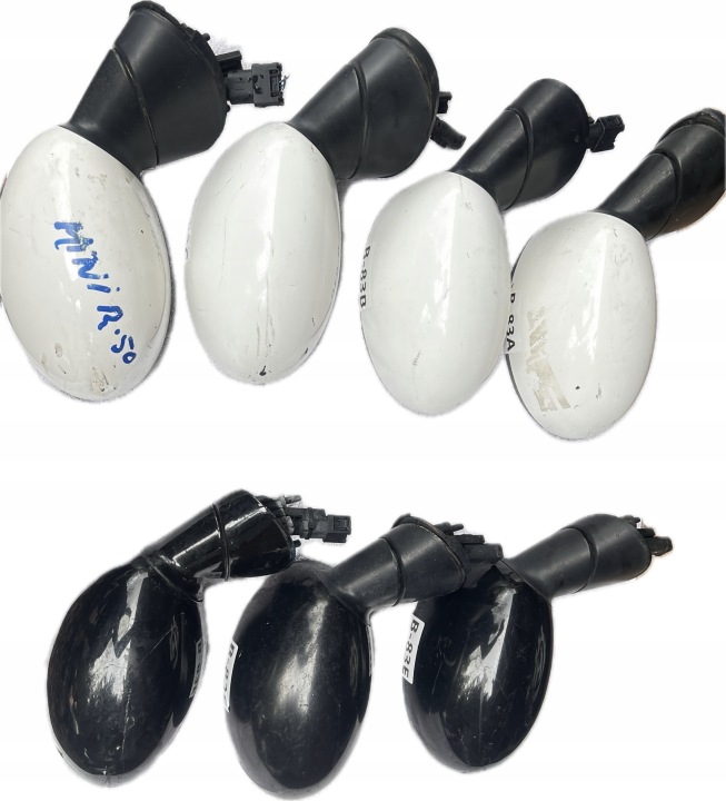 MINI R50 R53 01-07R RÉTROVISEUR DROIT ÉLECTRIQUE 3 GOUPILLE DIVERS COULEURS