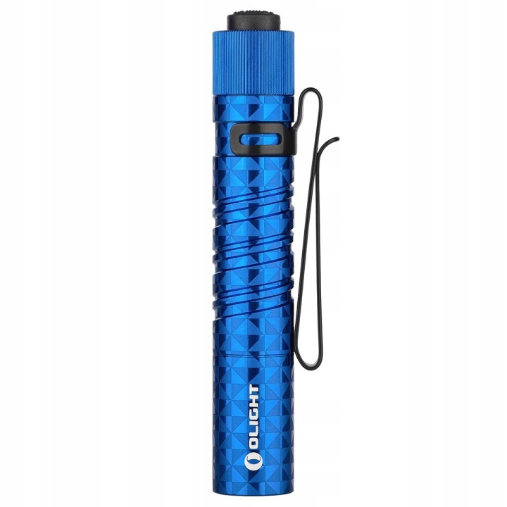 LAMPE DE POCHE SUR BATTERIES EDC OLIGHT I3T EOS PINWHEEL BLUE 180 LUMENOW