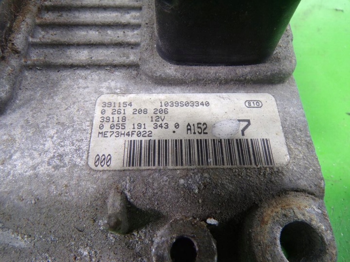 FIAT IDEA 1.4 ORDINATEUR CONTRÔLEUR MOTEUR 0261208206