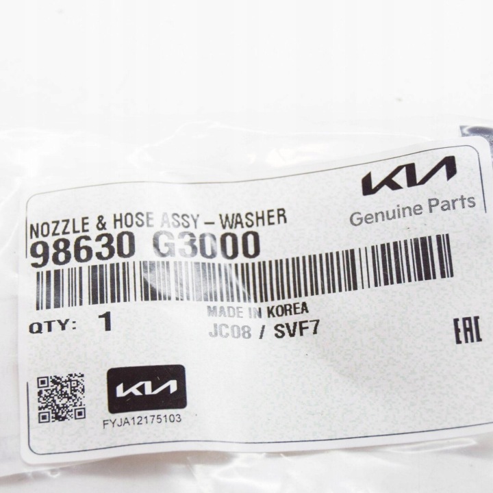 SOUPAPE BOUTONS MYJKI AVANT KIA ORIGINAL 98630G3000