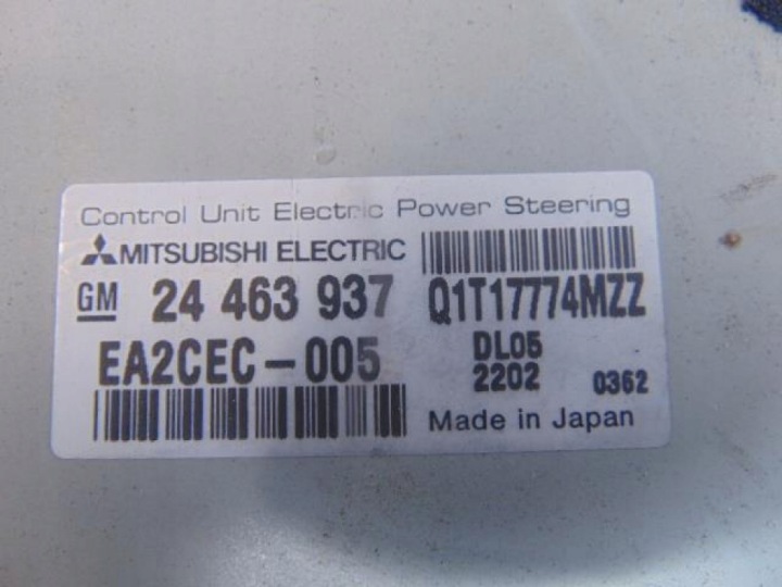 OPEL CORSA C 1.4B POMPE AMPLIFICATEUR ÉLECTRIQUE 24463937