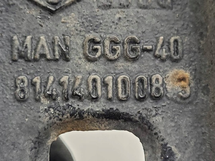 DÉFLECTEUR AMORTISSEUR RESSORT MAN TGX I TGS 8196210-0619 8141401008
