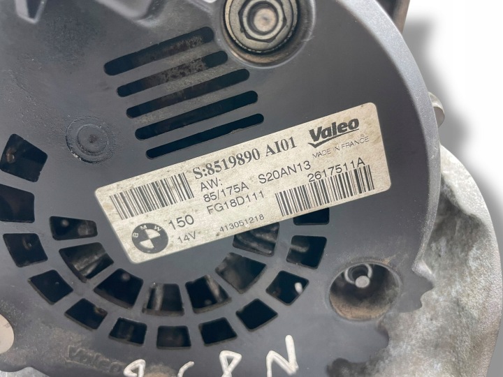 BMW 1 F20 F21 2013 ALTERNATEUR 8519890