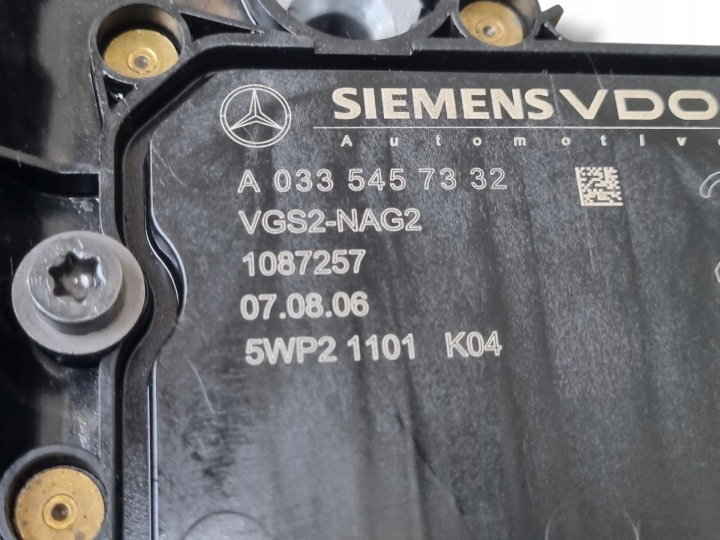 CONTRÔLEUR HYDRAULIQUE BOÎTE DE VITESSES MERCEDES-BENZ E W211 RESTYLAGE 2006