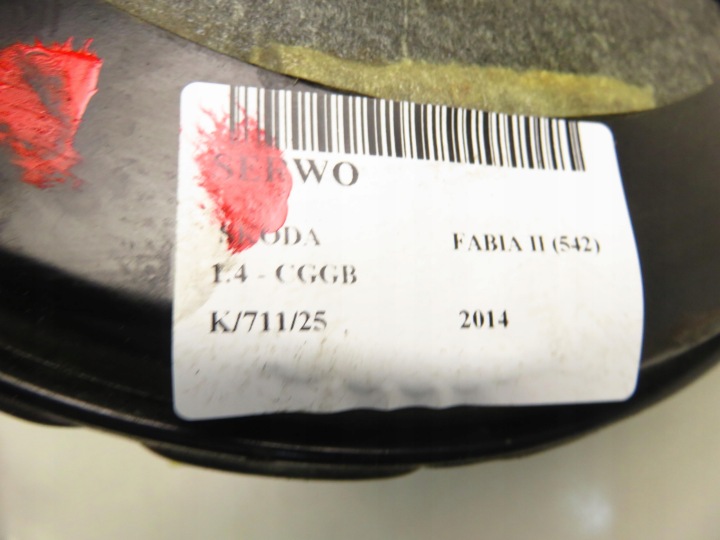 SERVO SKODA FABIA II (542) 1.4 CGGB 6R1614105R