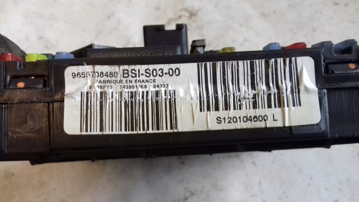 ORDINATEUR 0281011633 KIT IMMO PEUGEOT 407 1.6 HDI 04-
