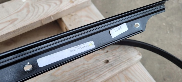 S7 4G A7 MOULURE TOITS GAUCHE NOIRE SLINE 4G8853703AL