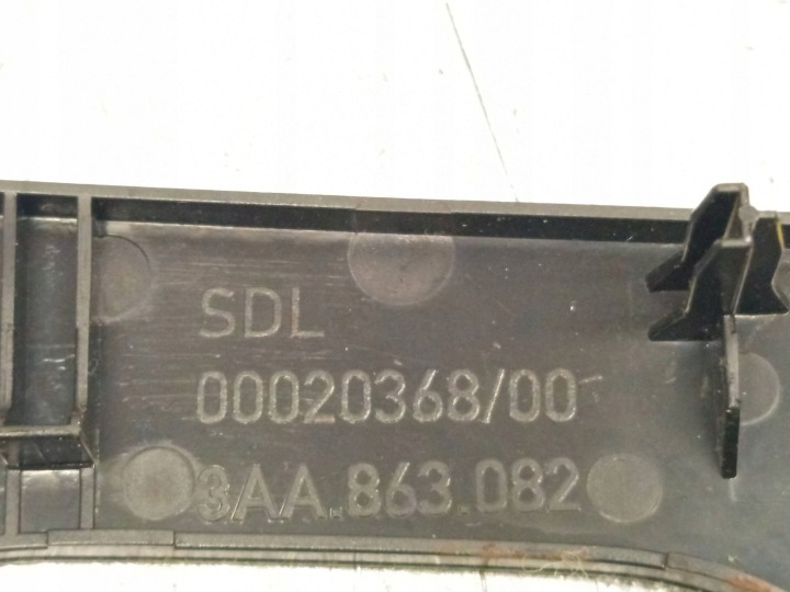CHÂSSIS PANNEAUX DÉCOR VENTILATION MOULURE VOLKSWAGEN PASSAT B7 3AA863082