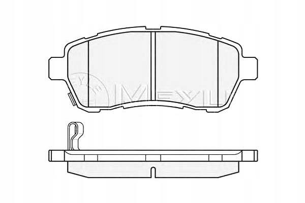 PADS BRAKE FORD FRONT FIESTA 08- MAZDA 2 SWI 