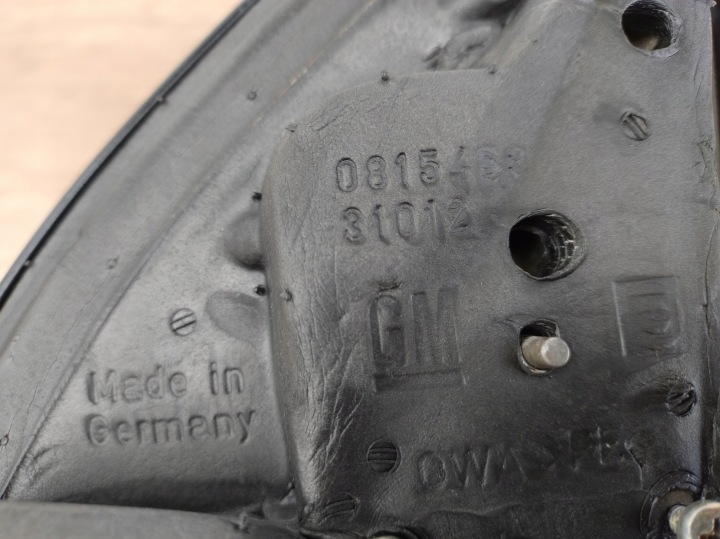 DROIT RÉTROVISEUR 5PIN OPEL OMEGA B E1010357 K78/028
