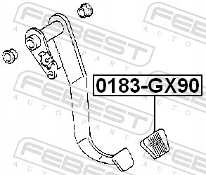 FEBEST BRIDA AL PEDAL SPRZEGLA/HAMULCA 