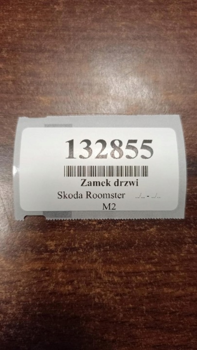 SKODA ROOMSTER SERRURE DE PORTE DROIT AVANT 5J1837016A