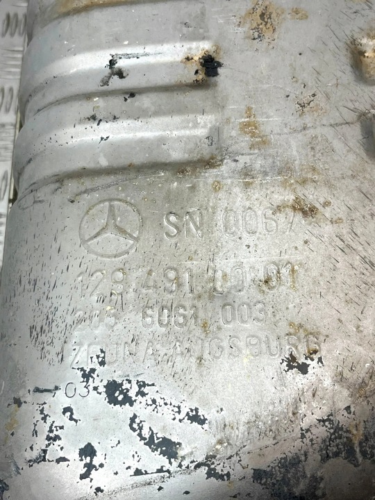 SILENCIEUX FINAL MERCEDES-BENZ SL (R129) A1294910001 3.0L GASOLINE 140KW 1990
