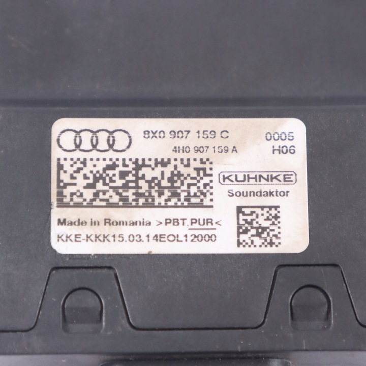 AUDI A1 8X CONTRÔLEUR MODULE SON 8X0907159C