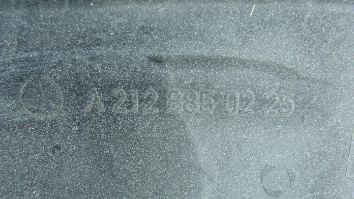 MERCEDES E CLASSE W212 BERLINE 09-13 PARE-CHOCS ARRIÈRE ARRIÈRE A2128850225