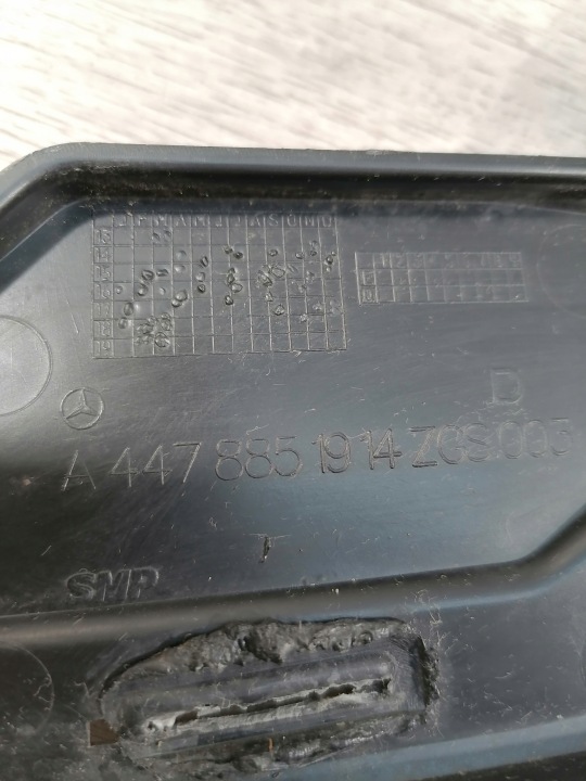MB VITO GLISSIÈRE PARE-CHOCS DROIT AVANT A4478851914