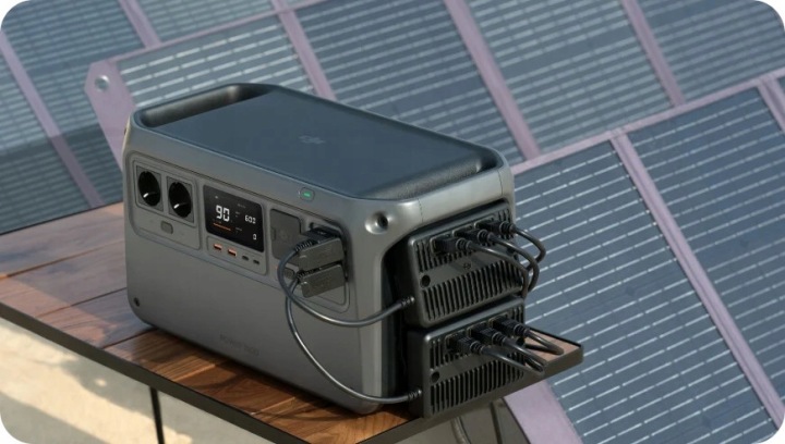 STACJA RÉSEAUX ÉLECTRIQUES DJI POWER 1000 UPS POWERBANK BATTERIE 2200W