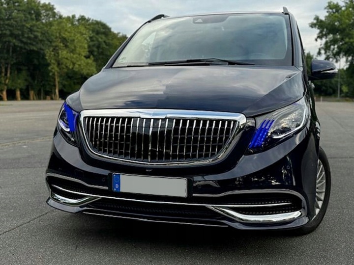 KIT CARROSSERIE PARE-CHOCS VERS MERCEDES V W447 2014-03.2019 2020 PROJET GRILLE