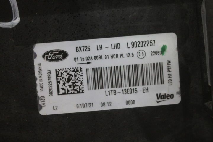 PHARE GAUCHE AVANT FORD PUMA COMPLET LED L1TB-13E015-EH