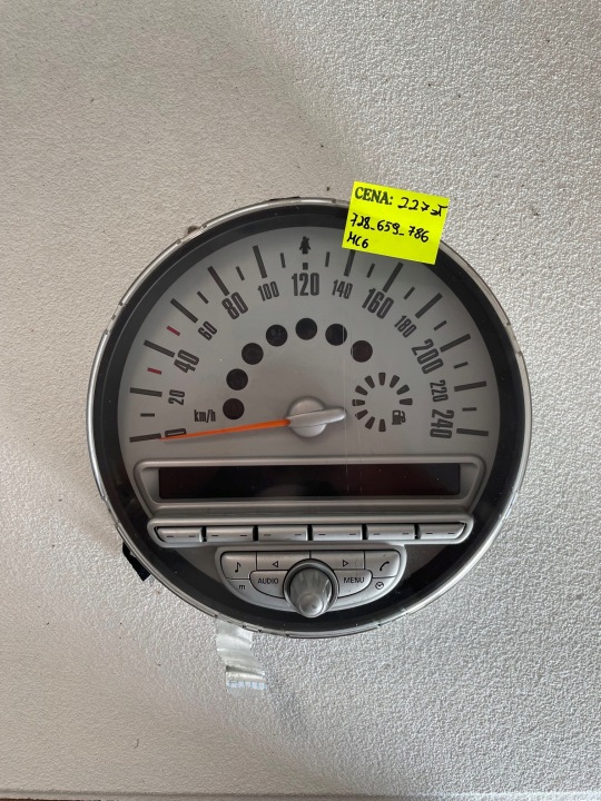 MINI R55 R56 R57 R58 R59 R60 R61 ESSENCE COUNTRYMAN COMPTEUR 9136195