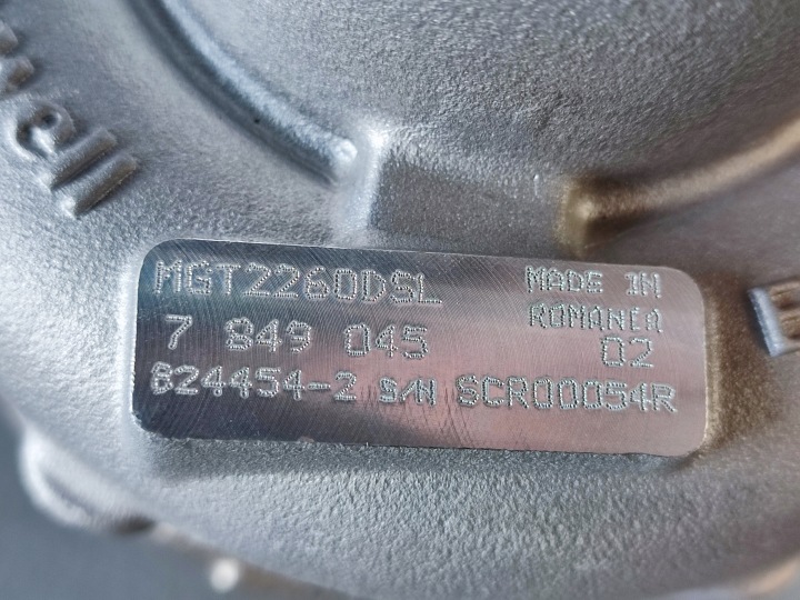 BMW M5 M6 F06 F10 F12 LCI F13 F85 F86 TURBINE TURBOCOMPRESSEUR 7849045