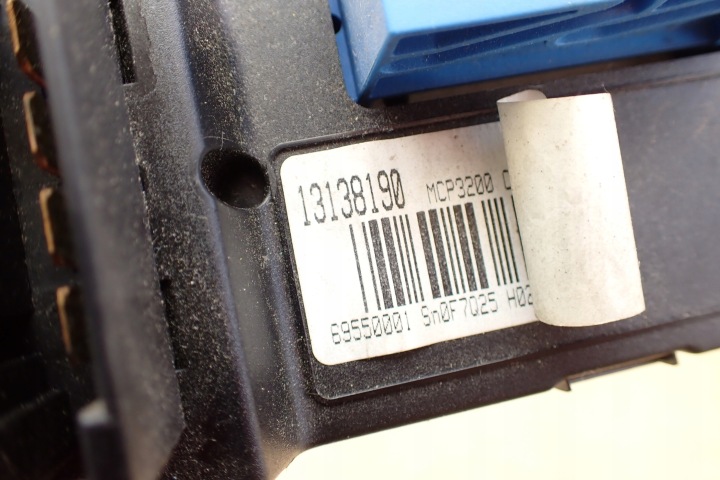 OPEL VECTRA C 02- PANNEAU CONTRÔLEUR CLIMATISATION CONDUIT D'AIR 69550001 OE