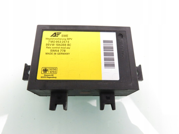 CONTACTEUR D'ALLUMAGE CONTRÔLEUR FORD GALAXY I 2.0 95VW12A650HD 7M0953257E 7M0953254C
