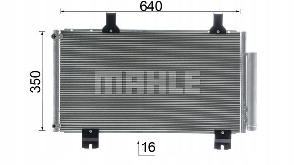 RADIATEUR CLIMATISATION MAHLE KNECHT AC610000S