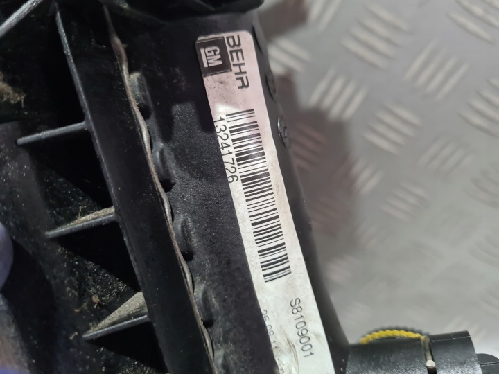 RADIATEUR EAU CLIMATISATION VENTILATEUR OPEL INSIGNIA A 1.6 16V 1.8 16V
