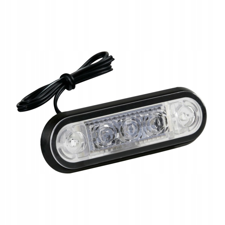 AMPOULE CONTOUR S-13 DIMENSION POMARANCZOWA 3 LED 12/24V