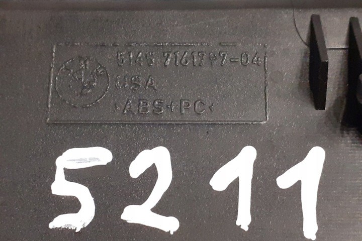 CHÂSSIS CENTRALE COCKPIT BMW X5 (E70) 7161797 2012