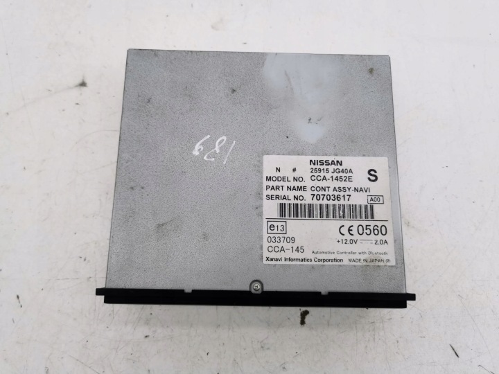 NISSAN X-TRAIL T31 2008 STACJA MULTIMEDIALNA GPS CD DVD
