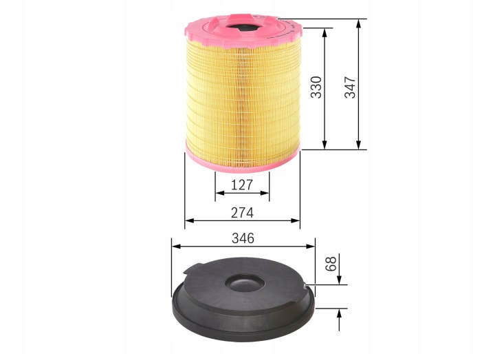 FILTRE AIR BOSCH F 026 400 288 F026400288