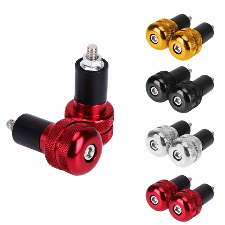 EMBOUTS CAOUTCHOUC CIEZARKI ALUMINIUM RYFLOWANE, UNIVERSEL