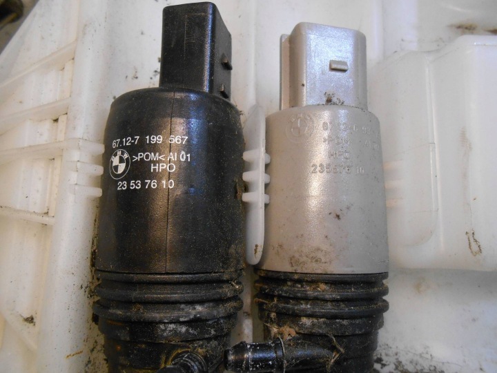 BMW E87 RÉSERVOIR LAVE-GLACES POMPES JEU 7068996 7199567 6934159