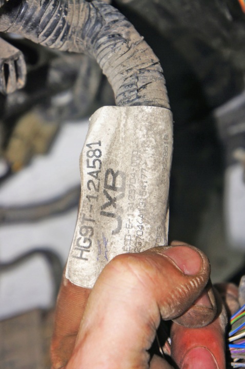 RW355 FORD MONDEO MK5 FAISCEAU DE CÂBLES MOTEUR HG9T-12A581-JXB 7KG
