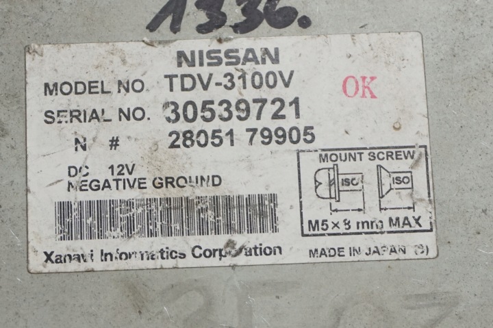 MODULE SYNTONISEUR TV AMPLIFIER NISSAN ELGRAND MK2 II E51
