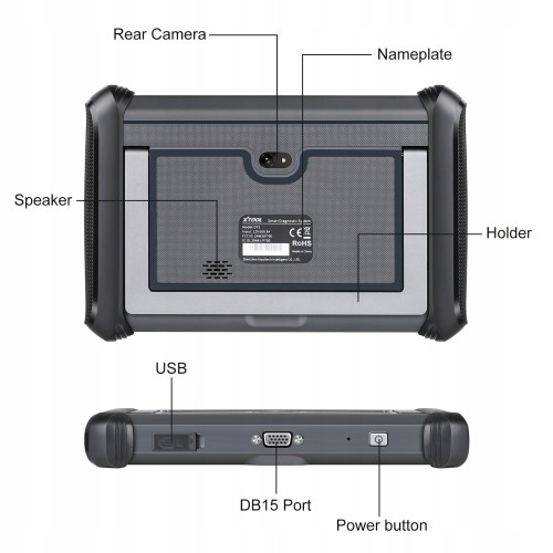 NARZEDZIE DIAGNOSTIC XTOOL D7S SERVICE DOIP I CAN FD, CODAGE ECU